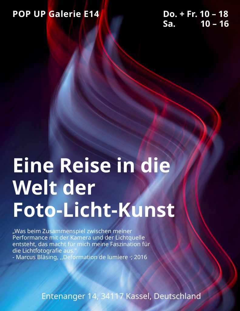 POP UP Galerie E14 — Atelier & Galerie, Entenanger 14